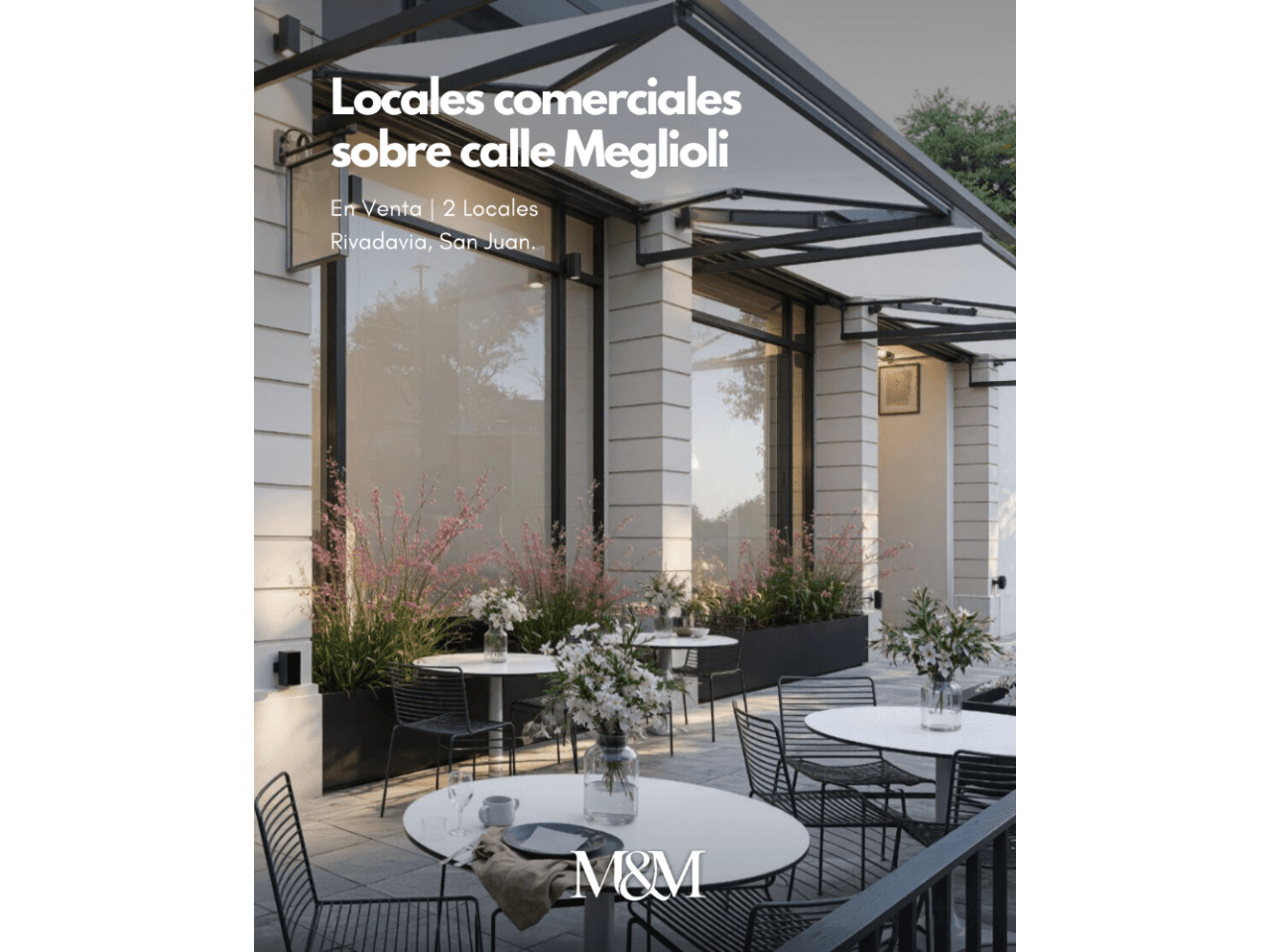 ⚫️ Venta 2 Locales Comerciales | Meglioli Antes De Libertador | Rivadavia