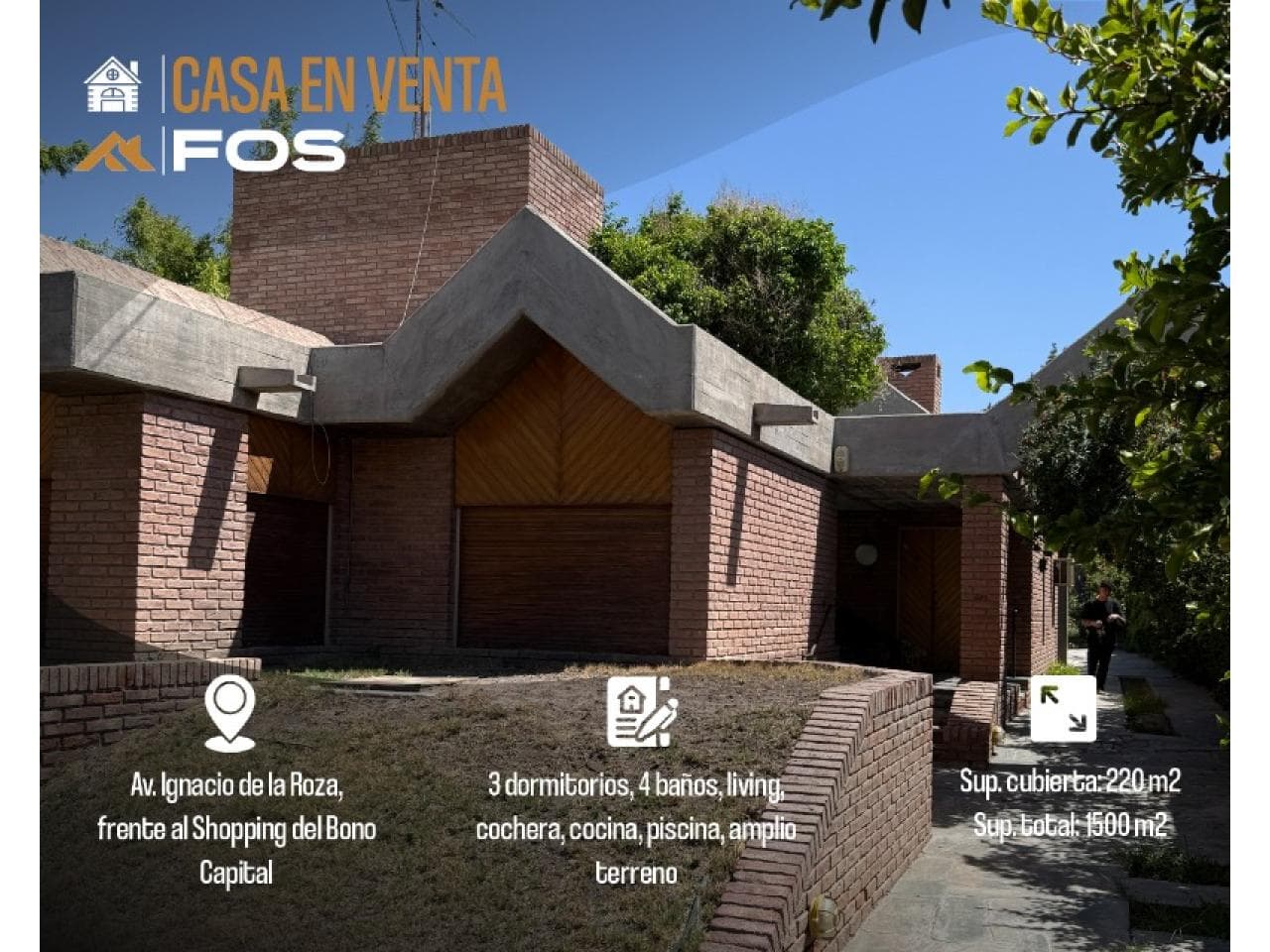 Venta - Casa O Lote - 3 Dormitorios - 1500 M2 - Capital