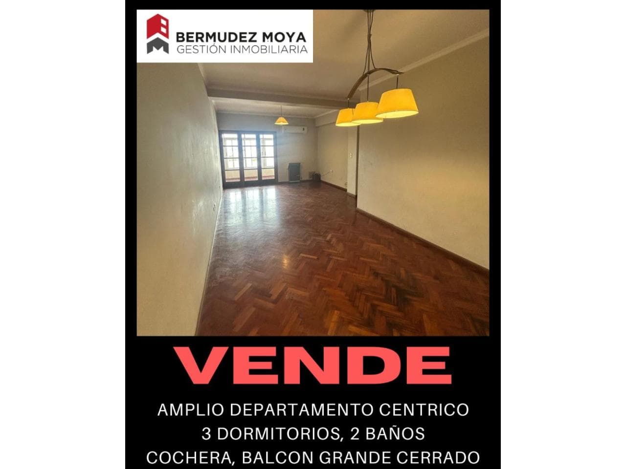 Venta. Amplio Dpto En Microcentro, 3 Dormitorios, 2 Baños, Con Cochera Y Balcón Cerrado, Edificio Natania I. Cap