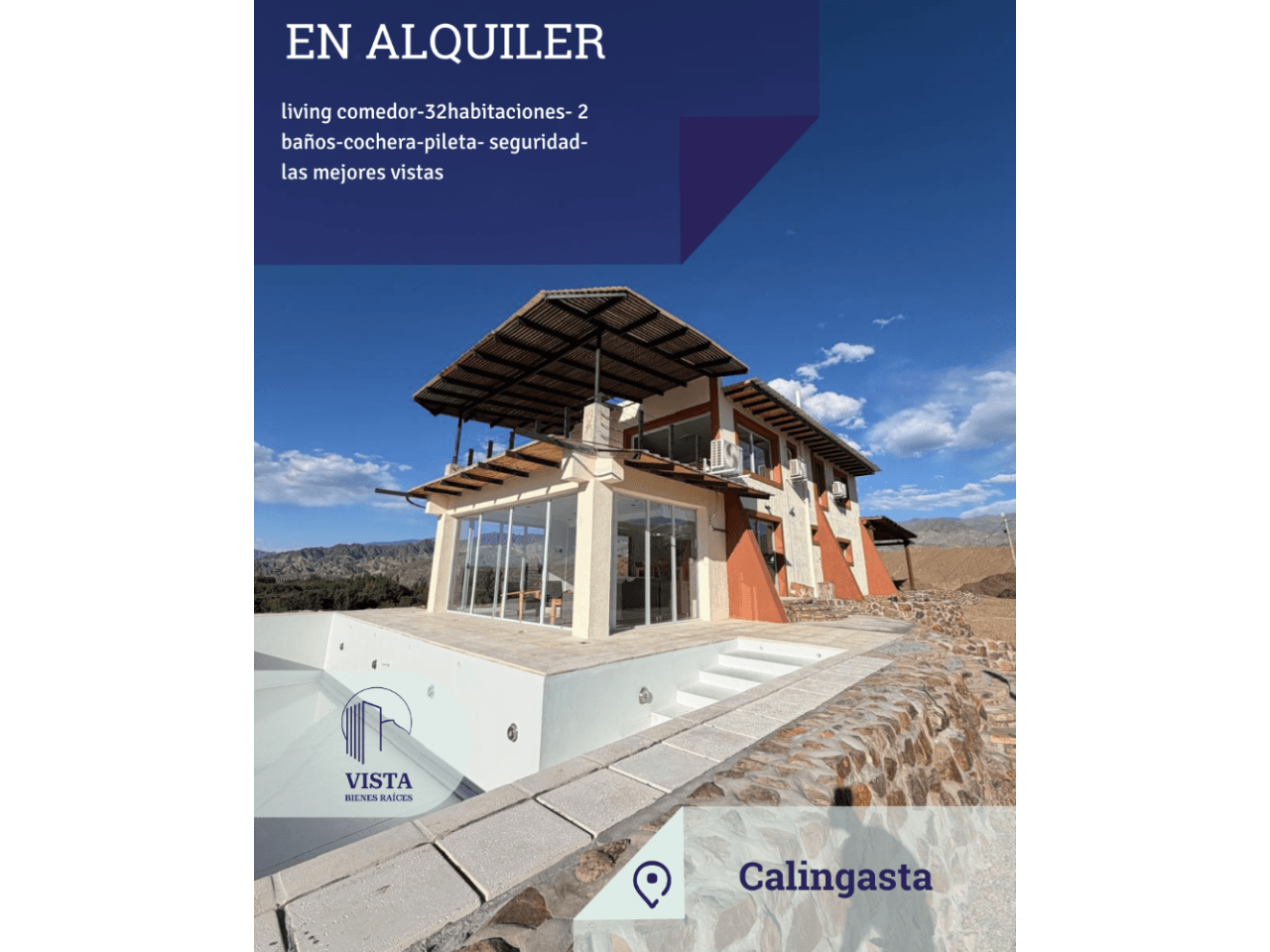 Hermosa Casa De Campo En Alquiler  Calingasta, San Juan