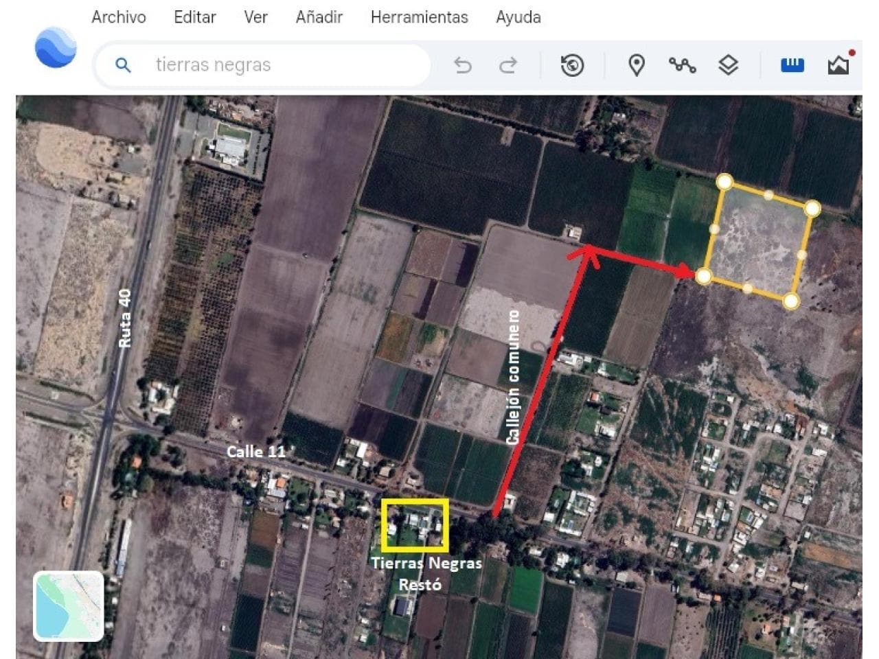 Terreno Inculto 2,5 Hectáreas
