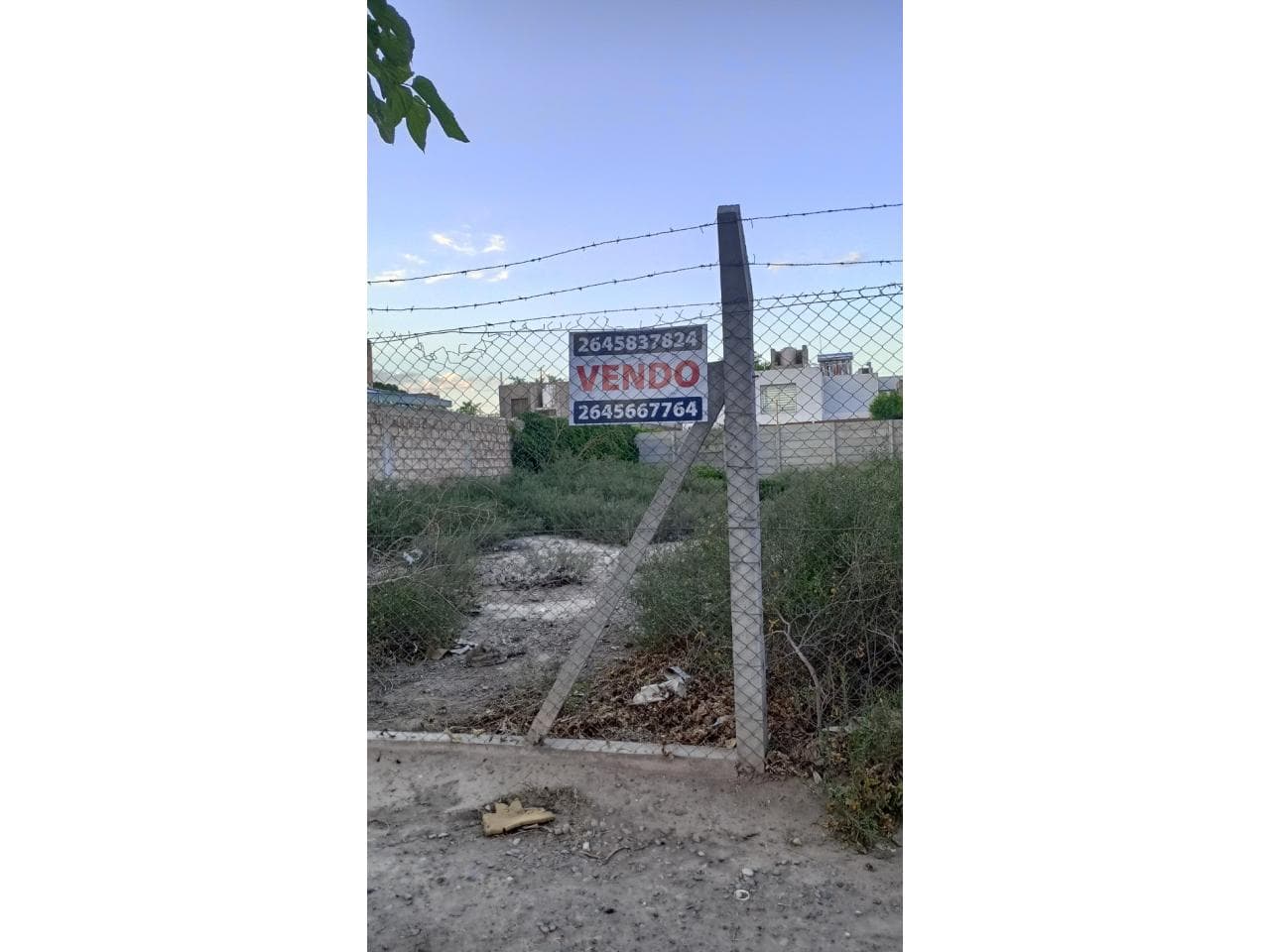 ​📍 Venta Lote. Esquina Clave: Calle Valdivia & Calle Alem. Capital