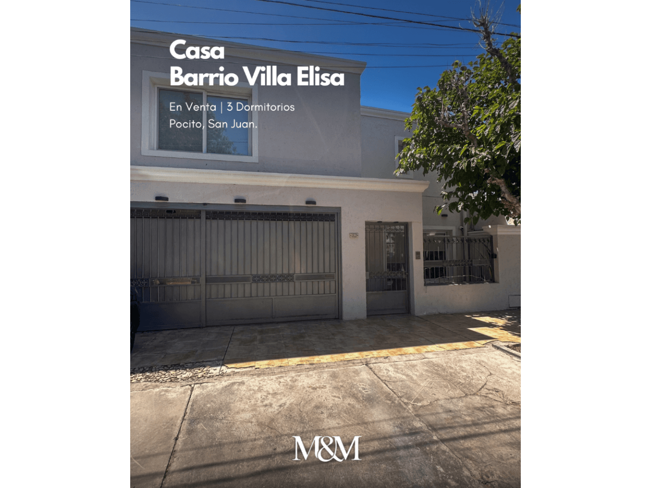 ⚫️ Venta Casa. 3 Dormitorios | Barrio Villa Elisa | Pocito