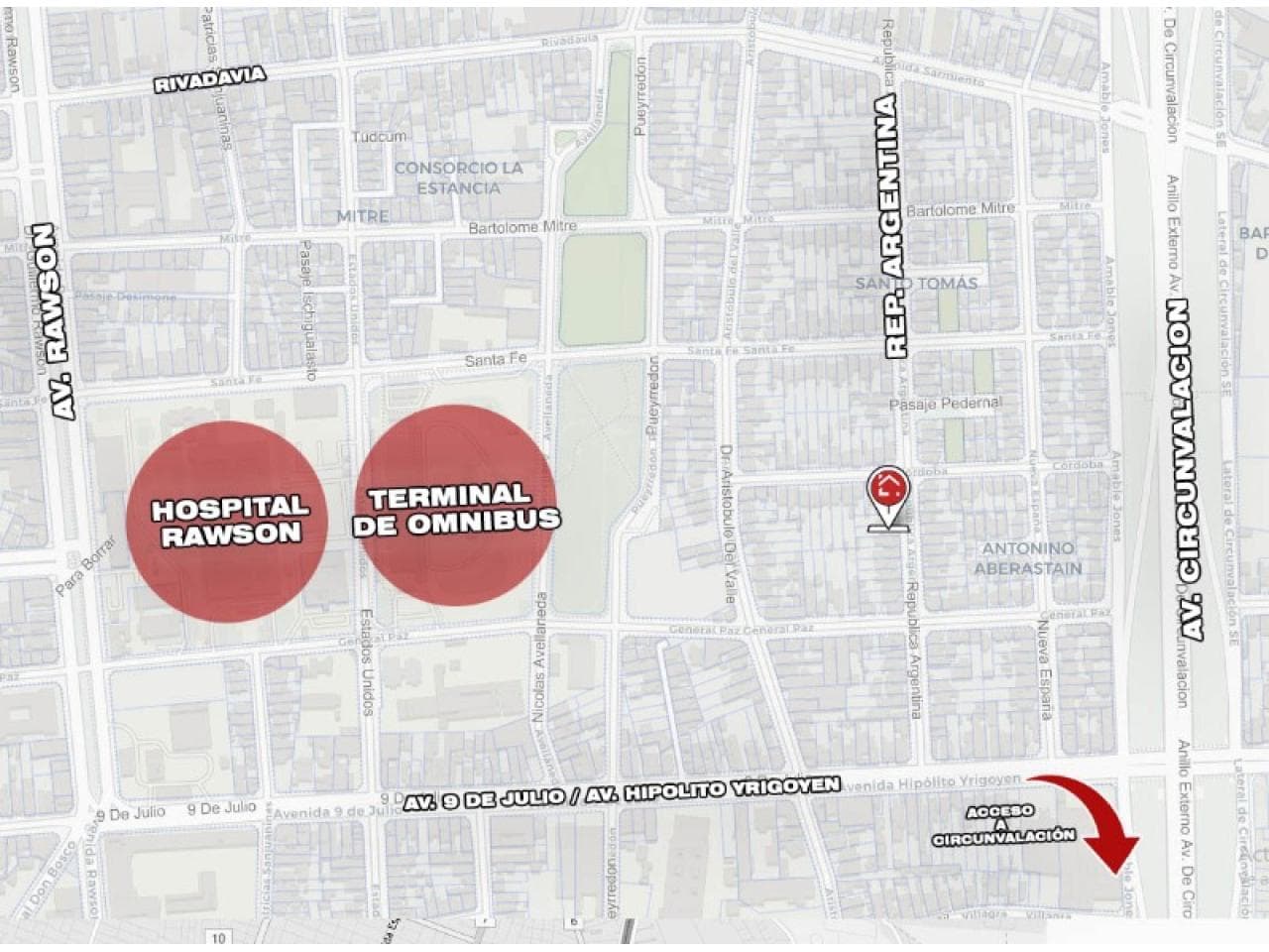 Venta Casa - Zona Terminal De Ómnibus De San Juan - Hospital Rawson