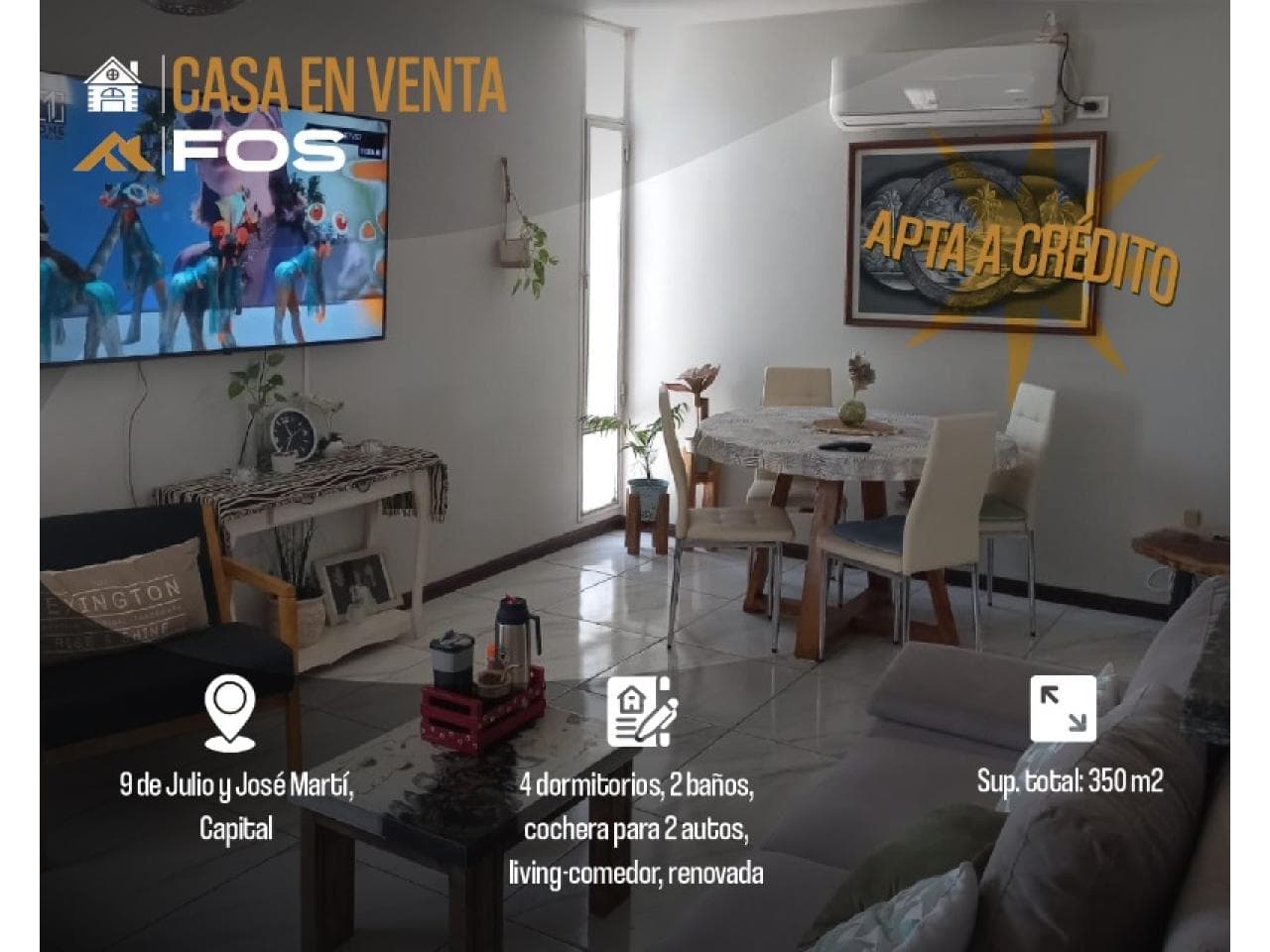 Venta Casa De 4 Dormitorios Renovada A Nueva - Capital