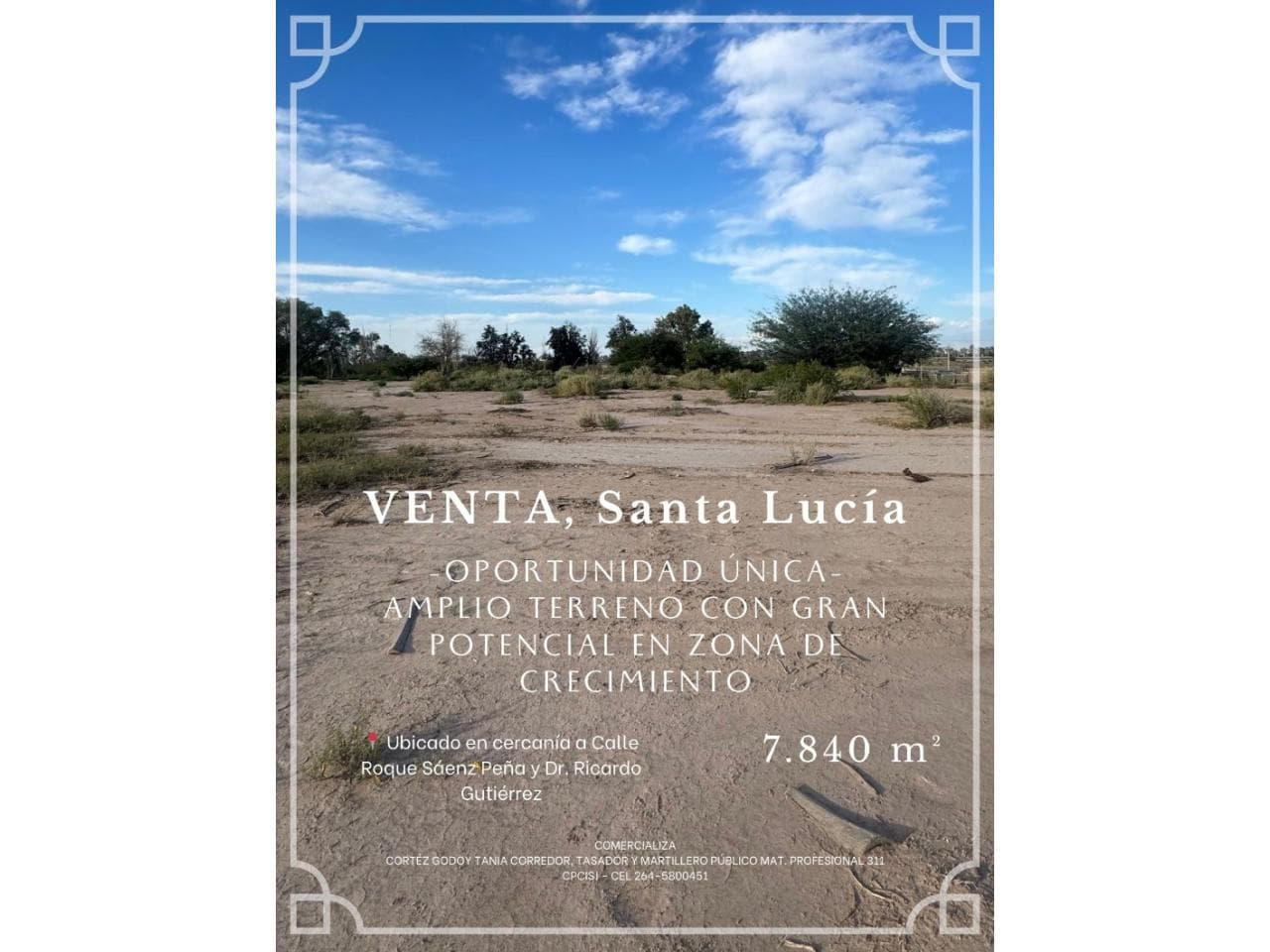 Gran Terreno De 7.840 M² Ideal Para Desarrollo, Inversión En Santa Lucía