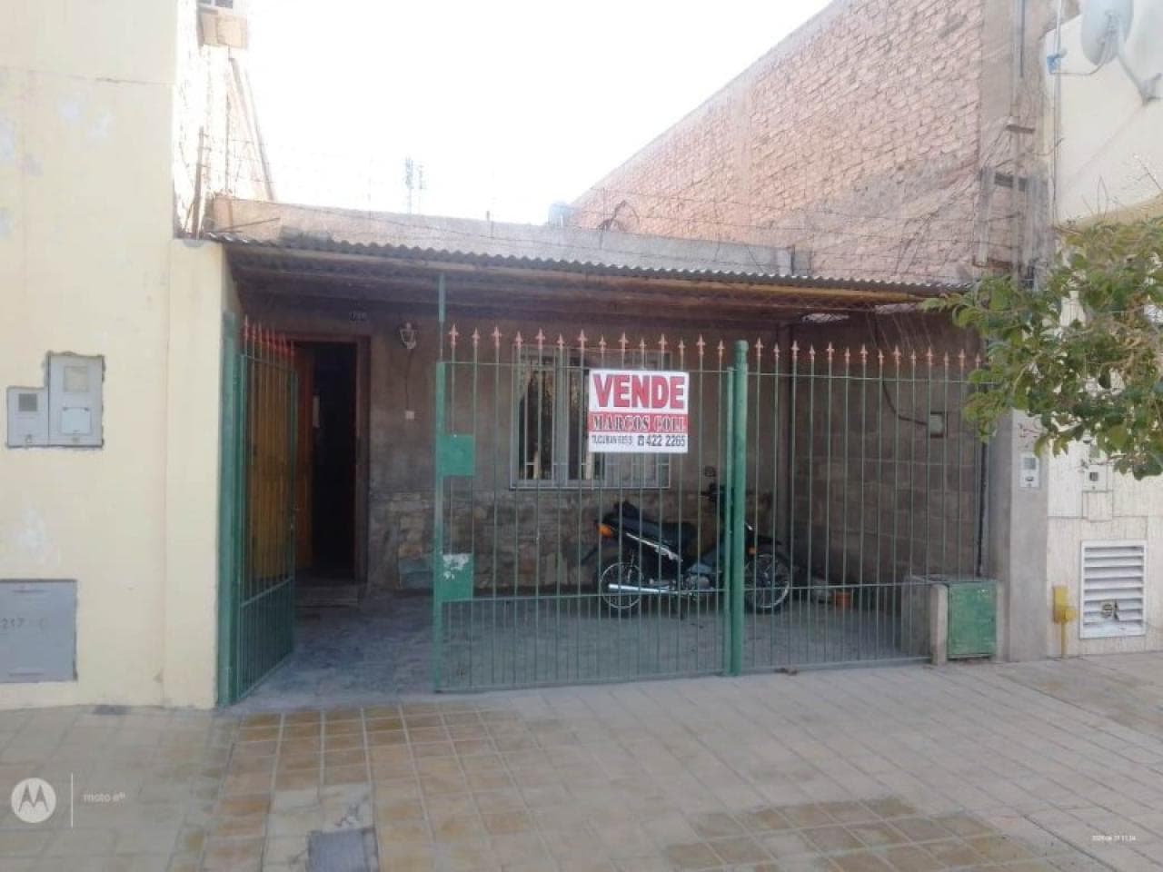 Venta Casa Capital. Chile Casi Sarmiento. Living Comedor. Cocina Comedor. 2 Dormitorios. Terreno 200 M2. 5,70m X 33,50m