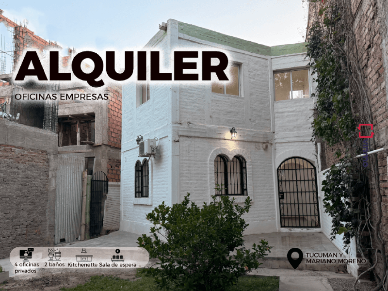 Alquiler Casa Para Oficinas. Capital