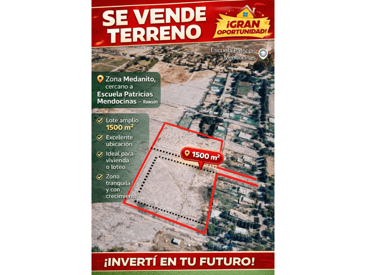 Venta Lote Medanito " Aires Del Medano " Rawson
