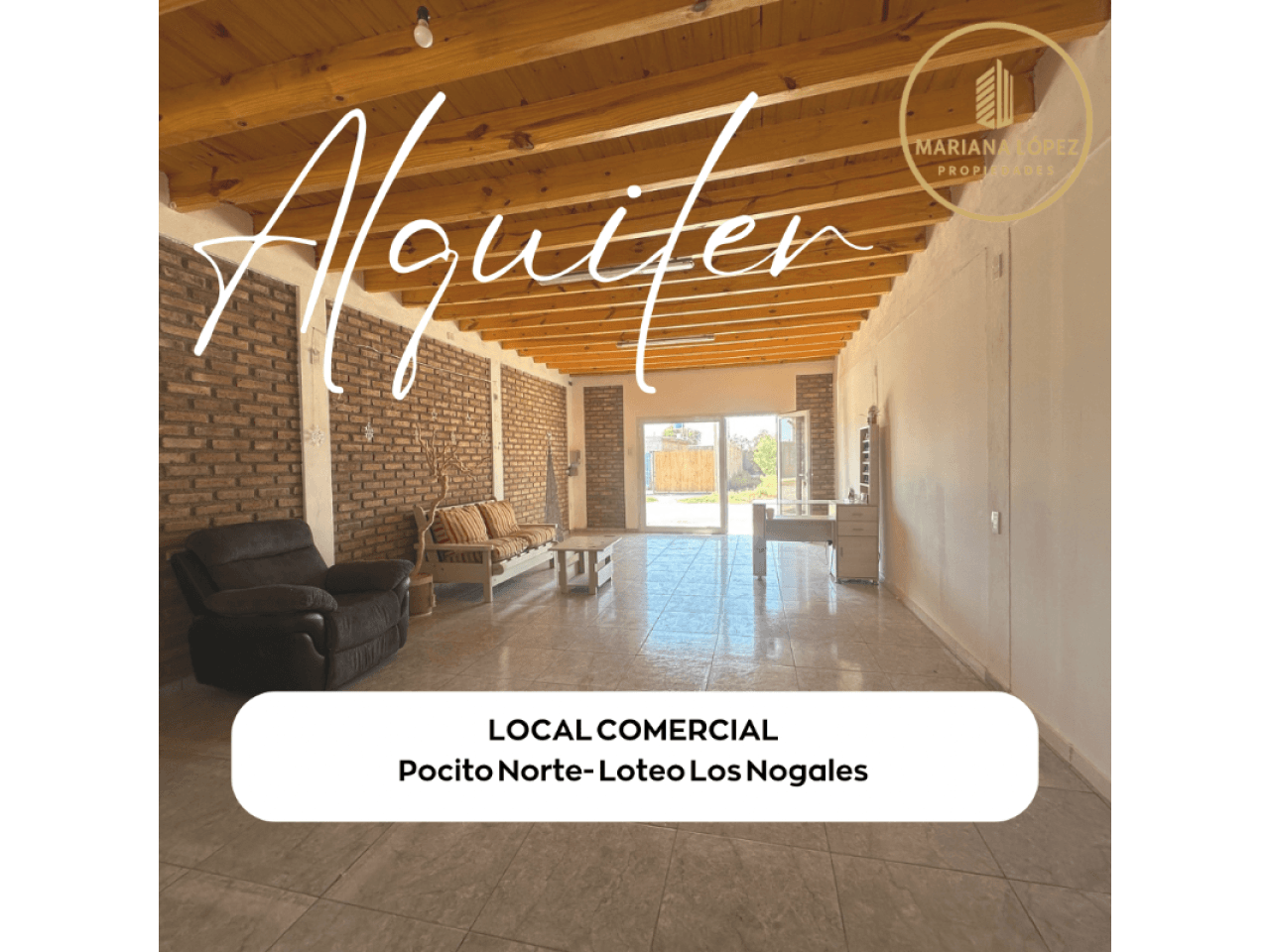 Alquiler. Local. Pocito Límite C/ Rawson