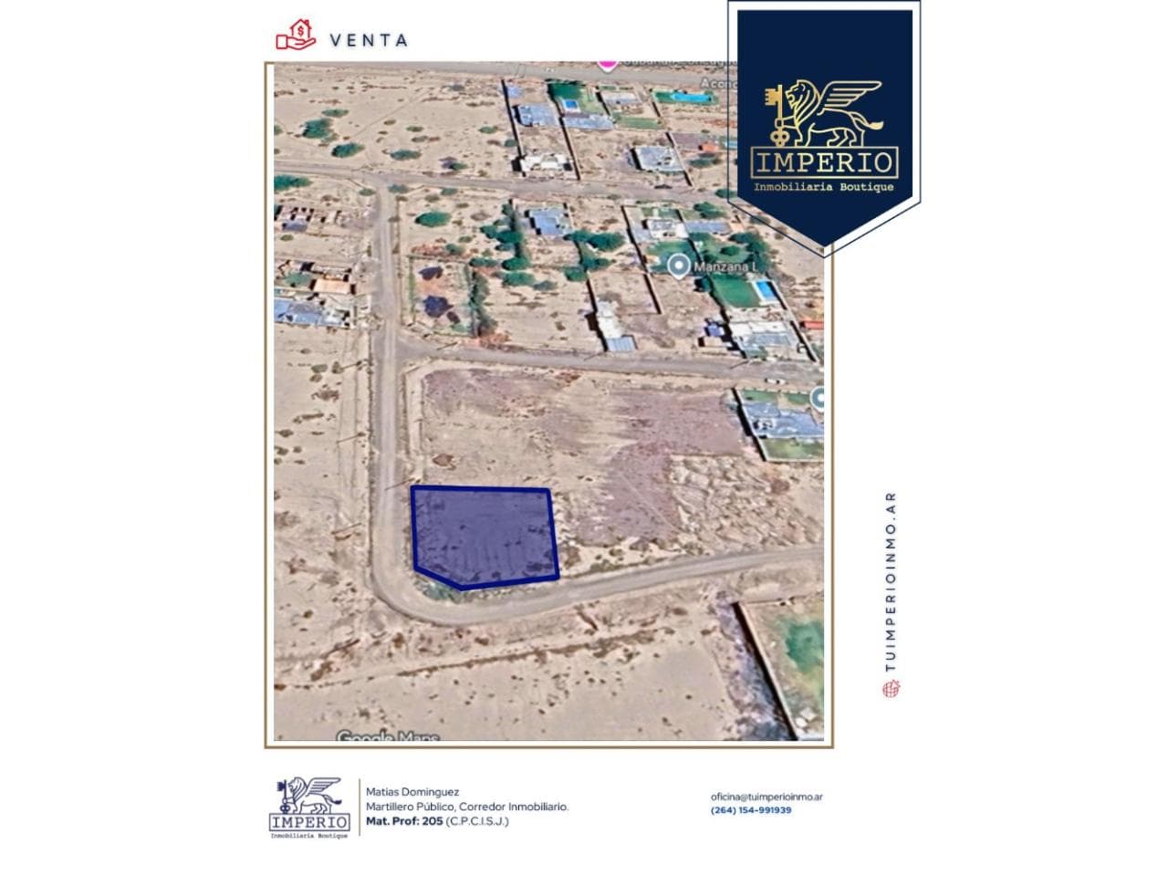 Venta De Terreno En Esquina En Vista Del Este  Santa Lucía