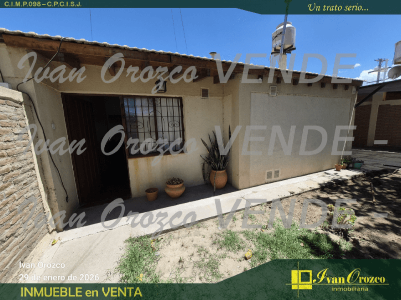 Red Inmobiliaria Ivan Orozco Venta Casa De 3 Dormitorios En Chimbas