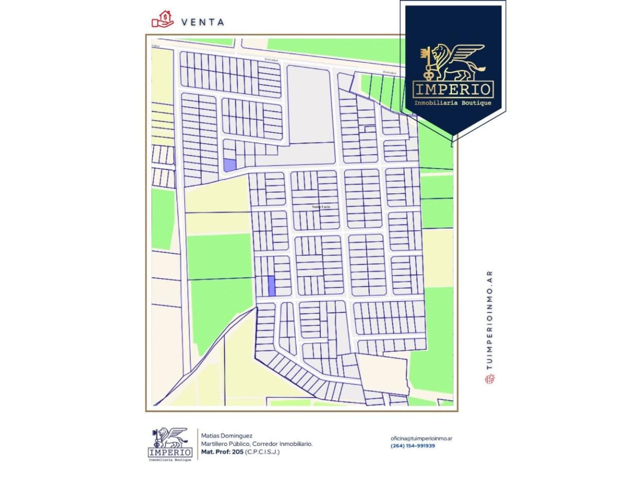 🌿 Venta. Oportunidad En Santa Lucía 🌿 Disponemos De Terrenos En El Loteo Vista Del Este 📍