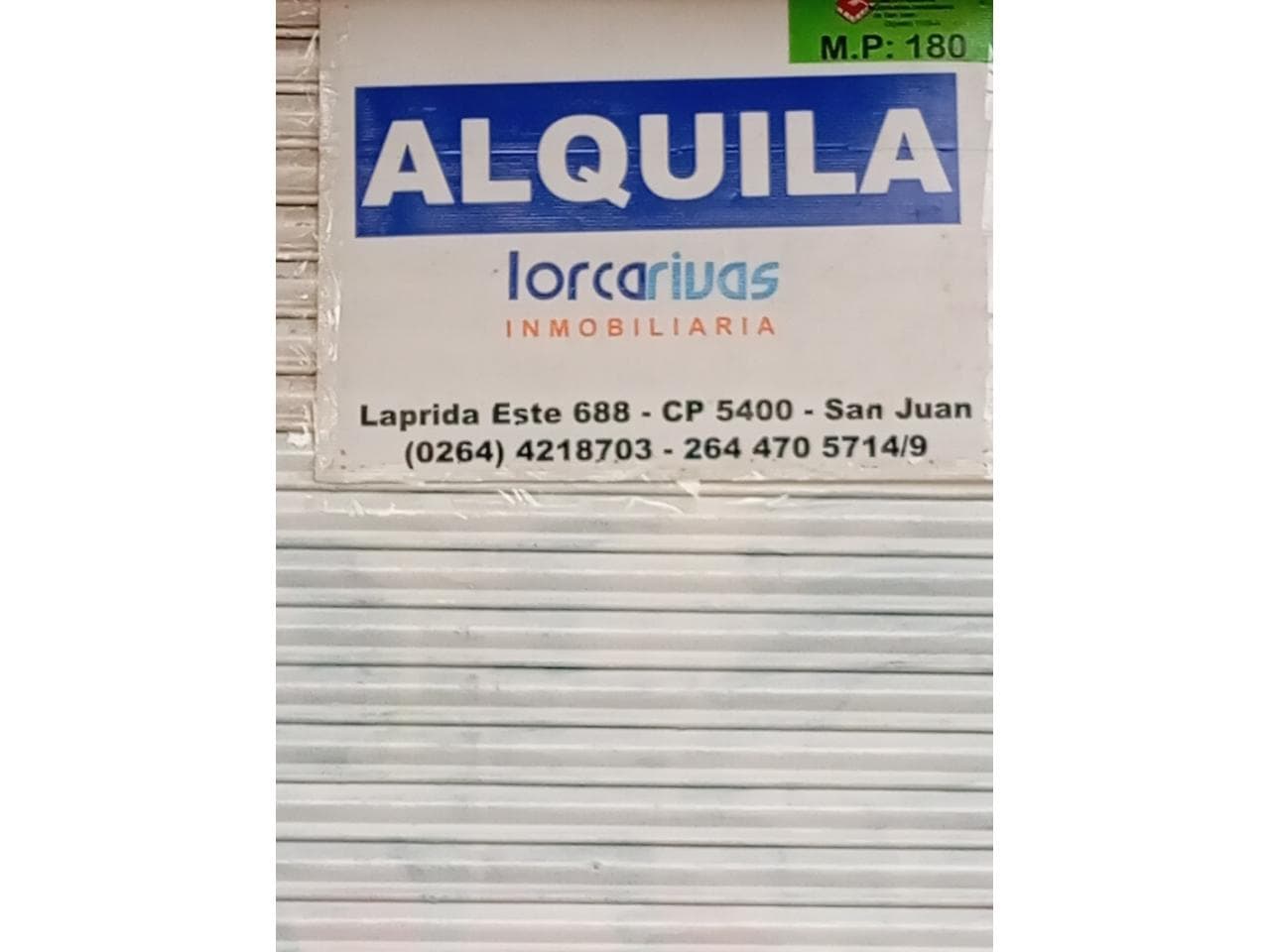Alquiler Salon Comercial Ubicado En Libertador Y Guemes. Capital