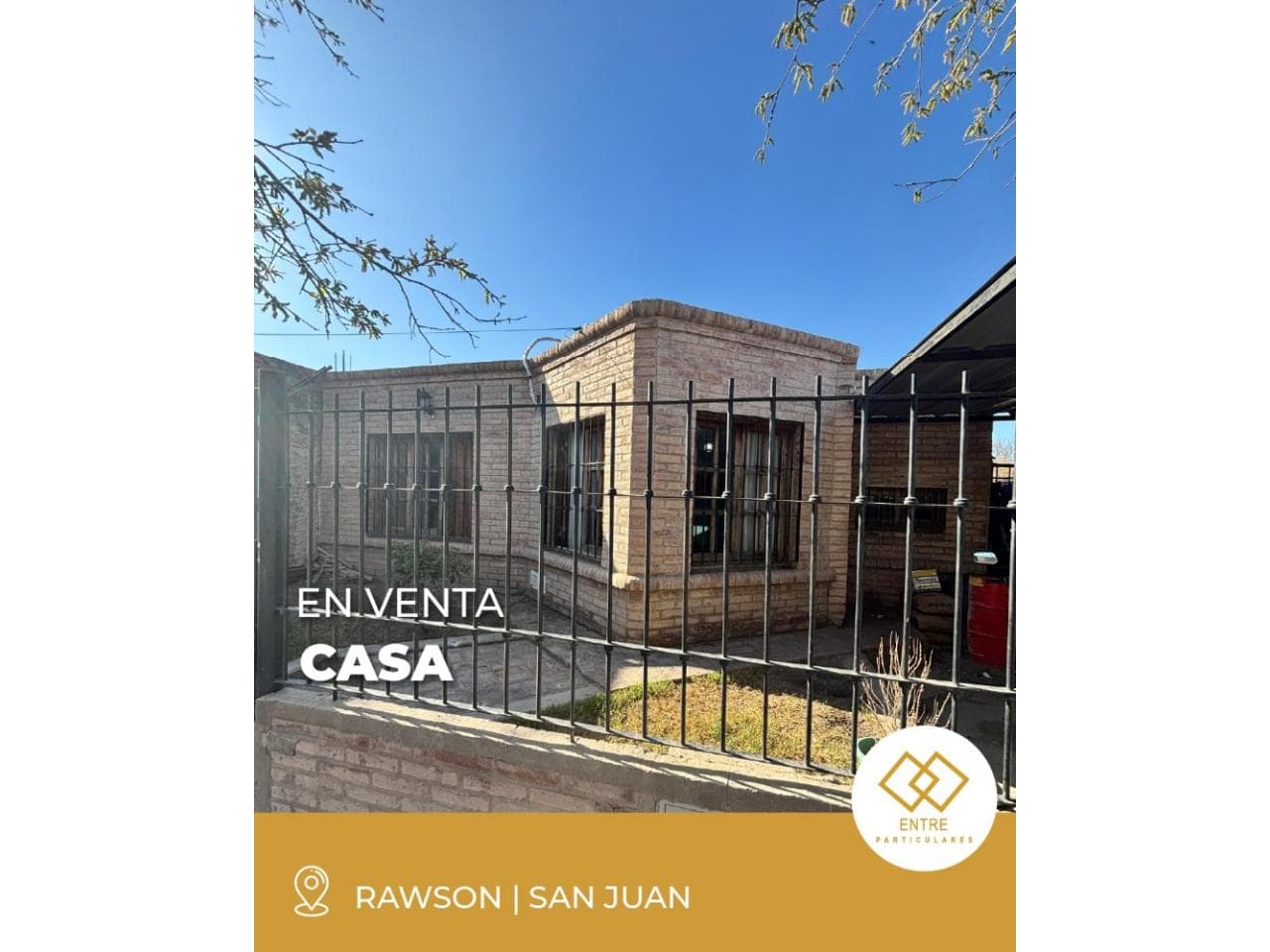 Casa En Venta. Rawson. Excelente Oportunidad A Muy Buen Precio