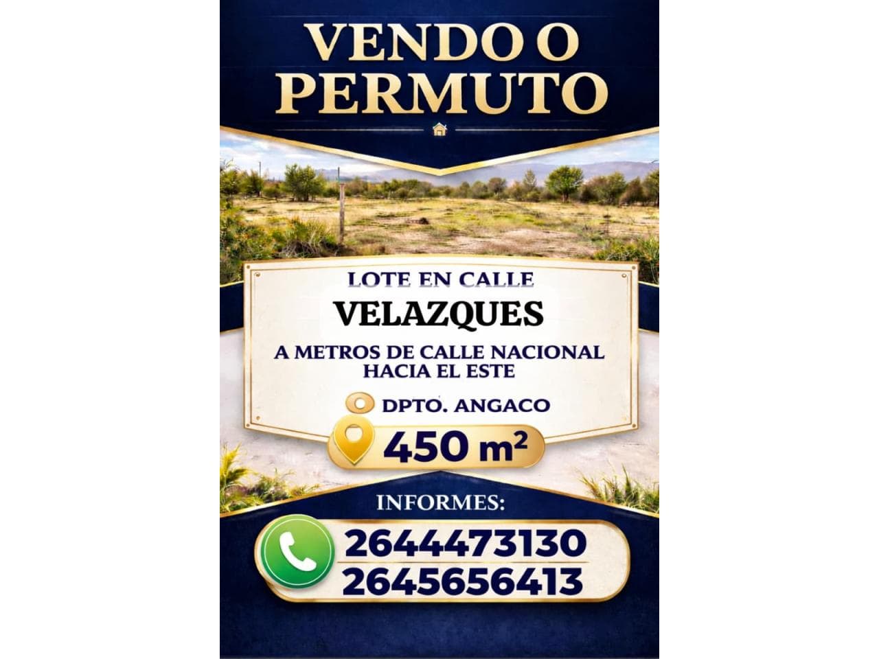 Lote Con Proyección De Semi Privado Recibo Permuta Auto O Camioneta