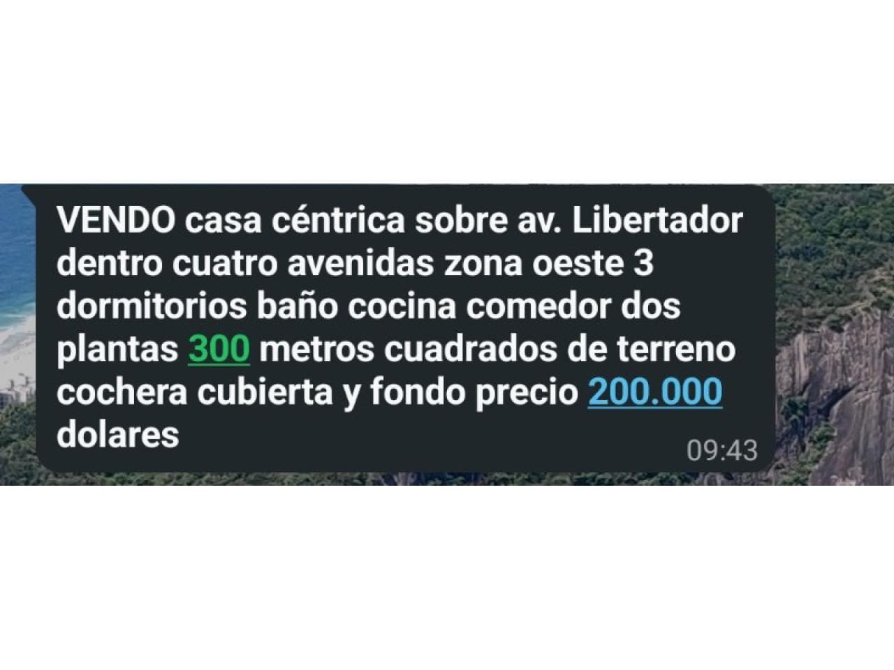 Vendo Casa En Zona Capital