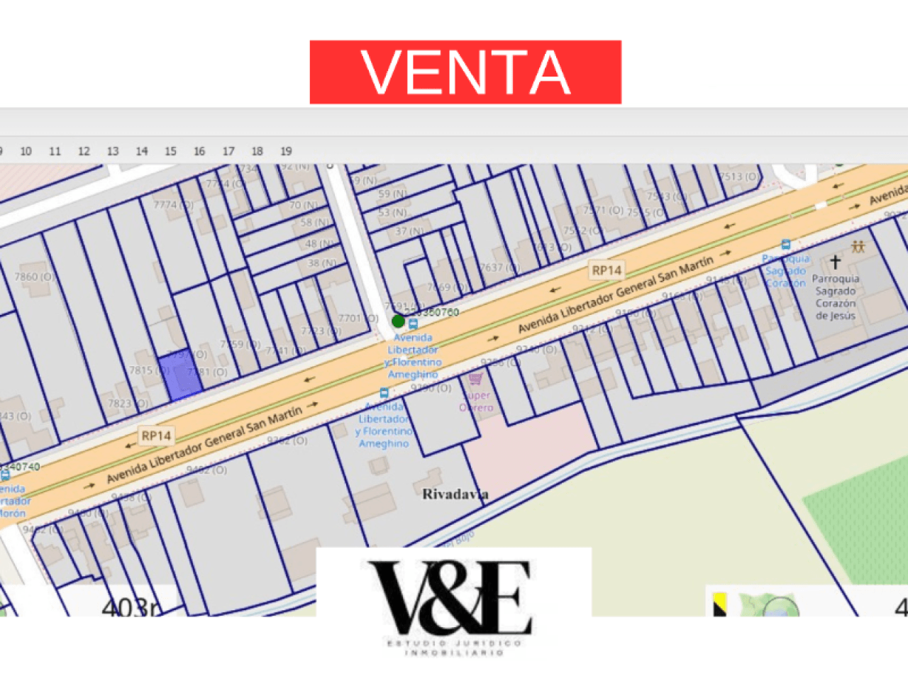 Terreno Sobre Av. Libertador, Marquesado