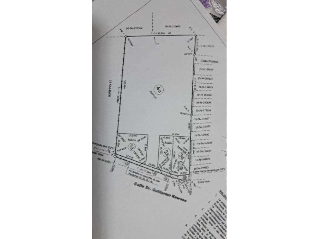 Lote En Albardon, Calle Rawson A Metros Ruta 40