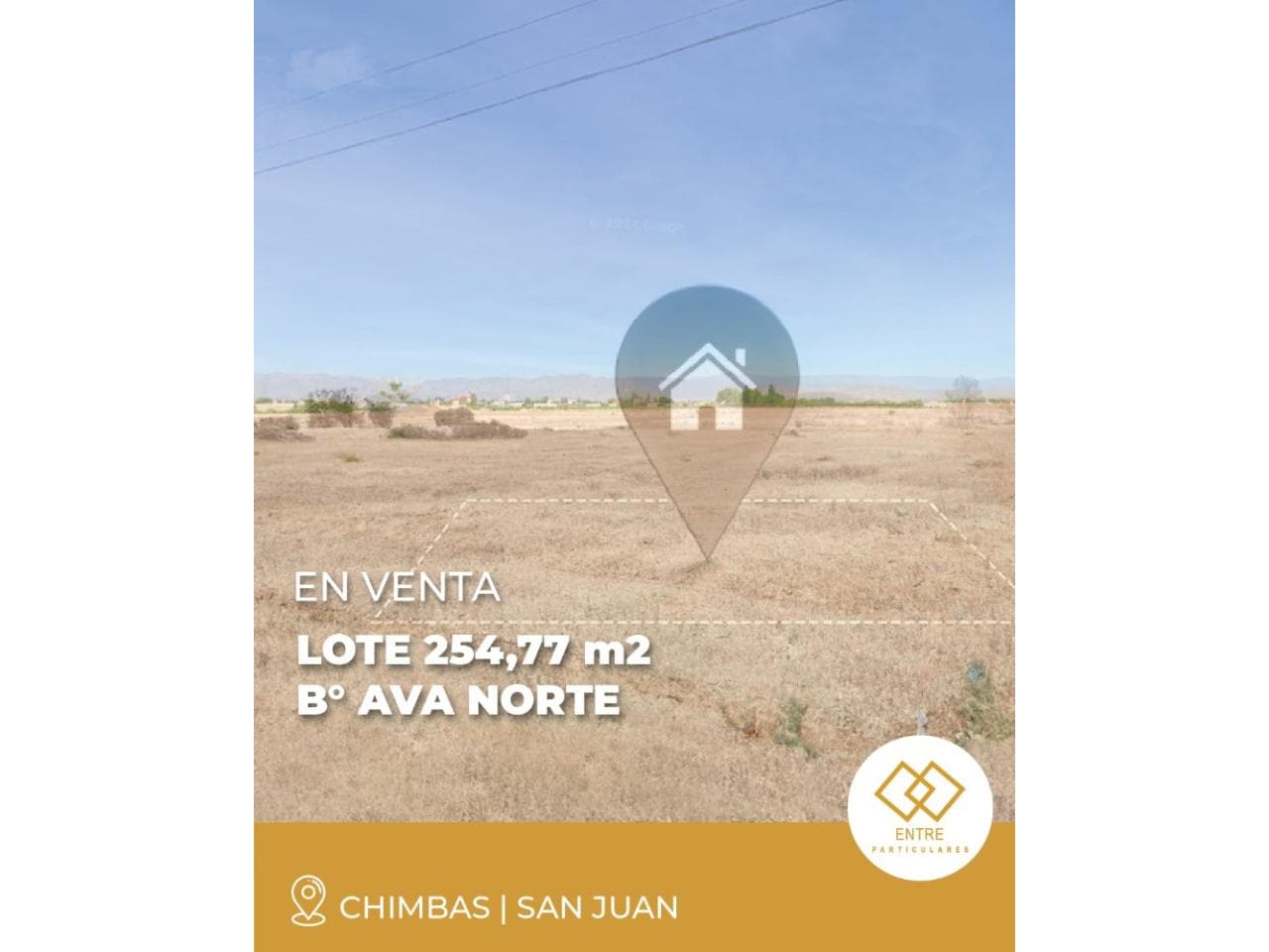 Venta De Lote Ideal Para Vivienda Familiar En Chimbas