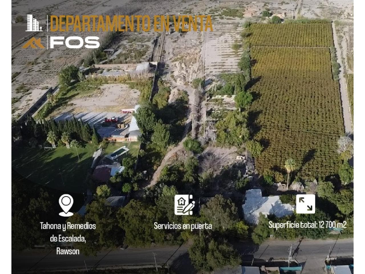 Venta Enorme Lote De 12 000 M2 Cerca De Uvt - Rawson