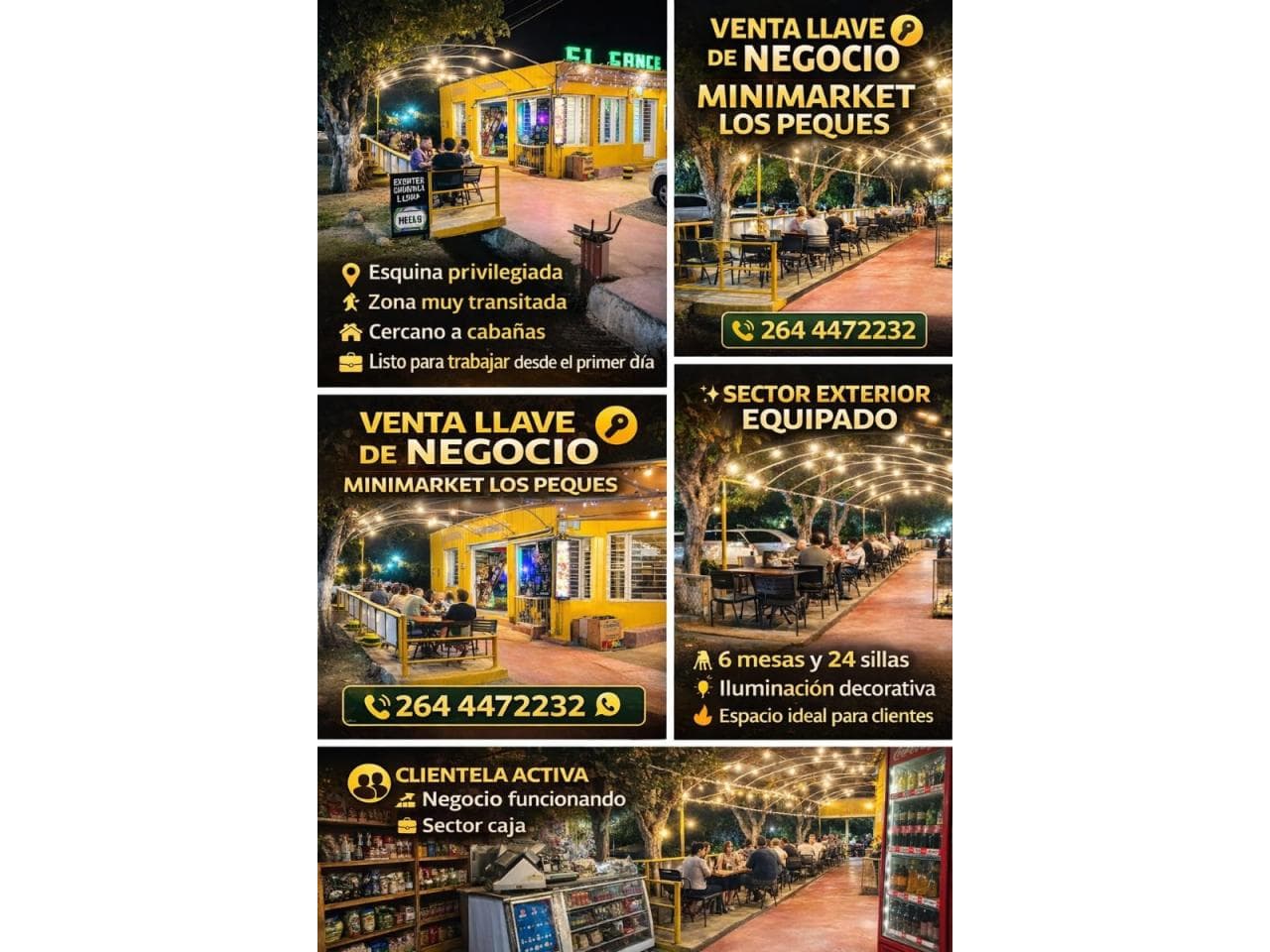 Llave De Minimarket, Cafeteria Y Comidas Rapidas