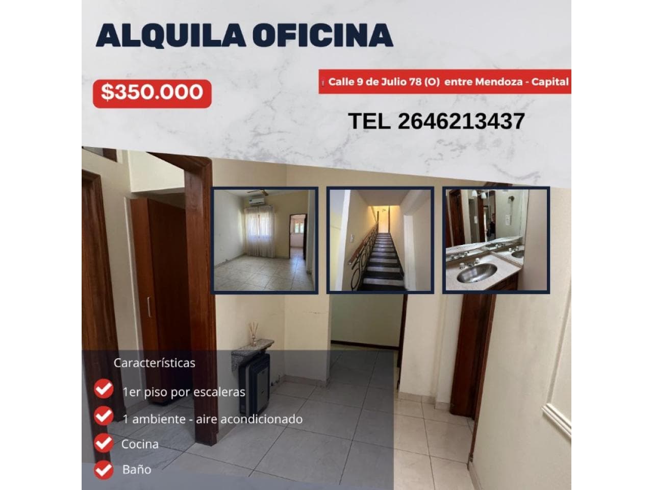 Alquiler Oficina Situada En Calle 9 De Julio 78 (0)