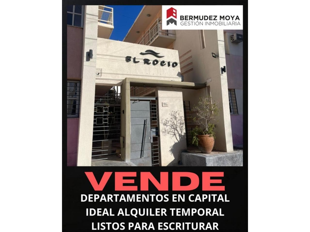 Venta. Departamentos Remodelados En Complejo El Roció, Capital, Ideal Alquiler Temporal, Listos Para Escriturar