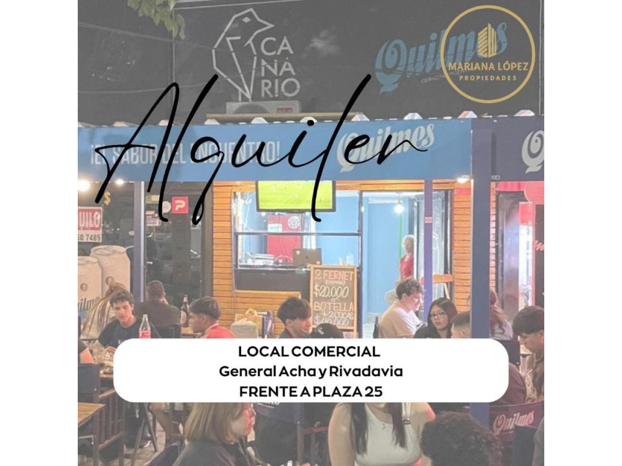 Alquiler Local Comercial. Capital