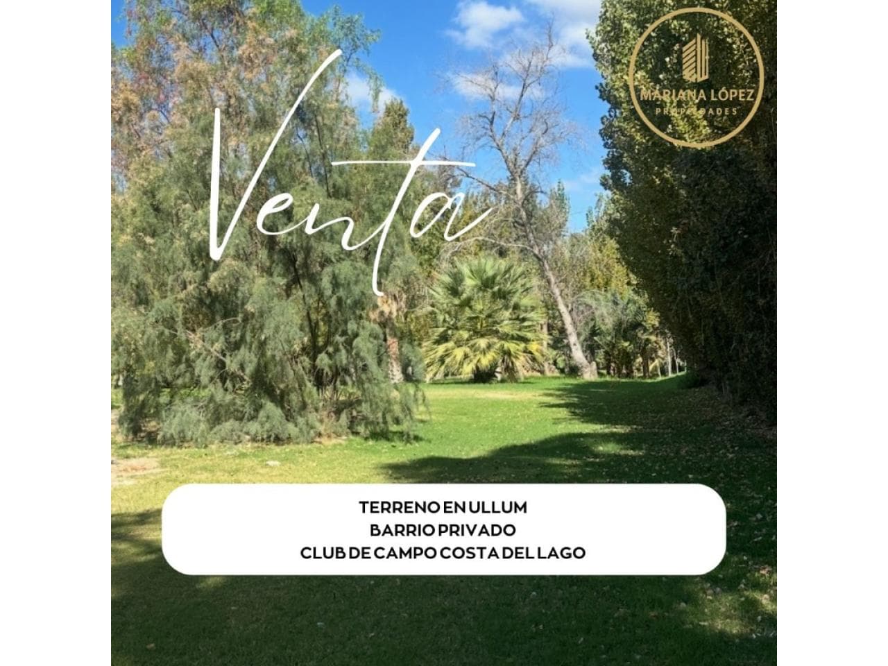Venta Terreno En Ullúm