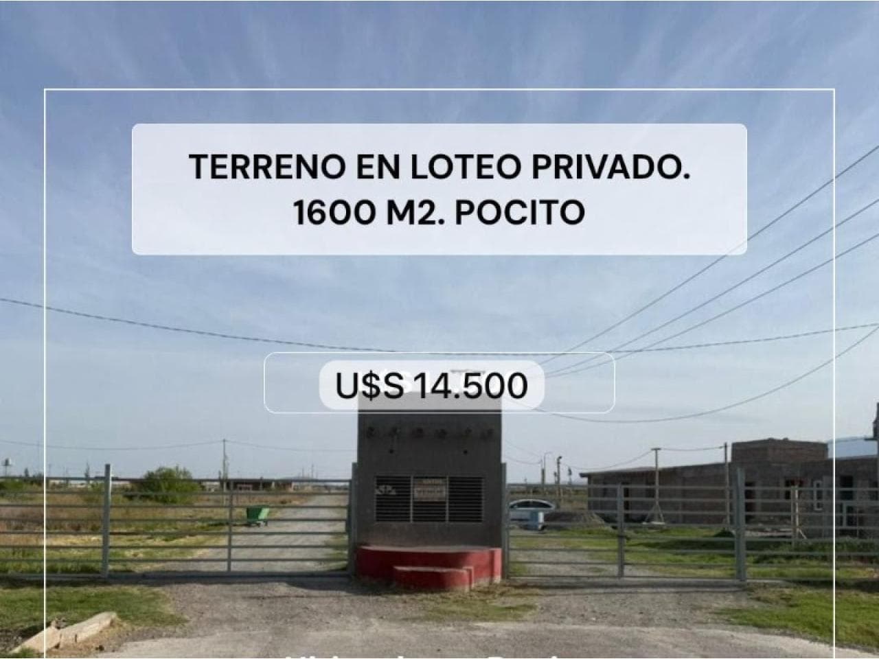 Venta Lote (loteo Cuesta Del Sol) Pocito