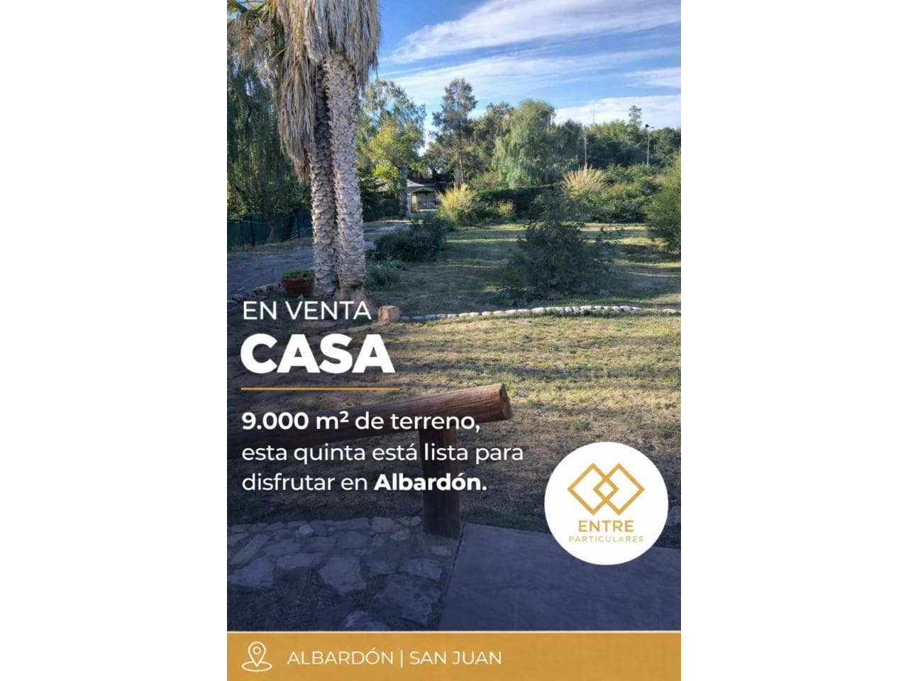 Casa Quinta De Categoria. Albardon
