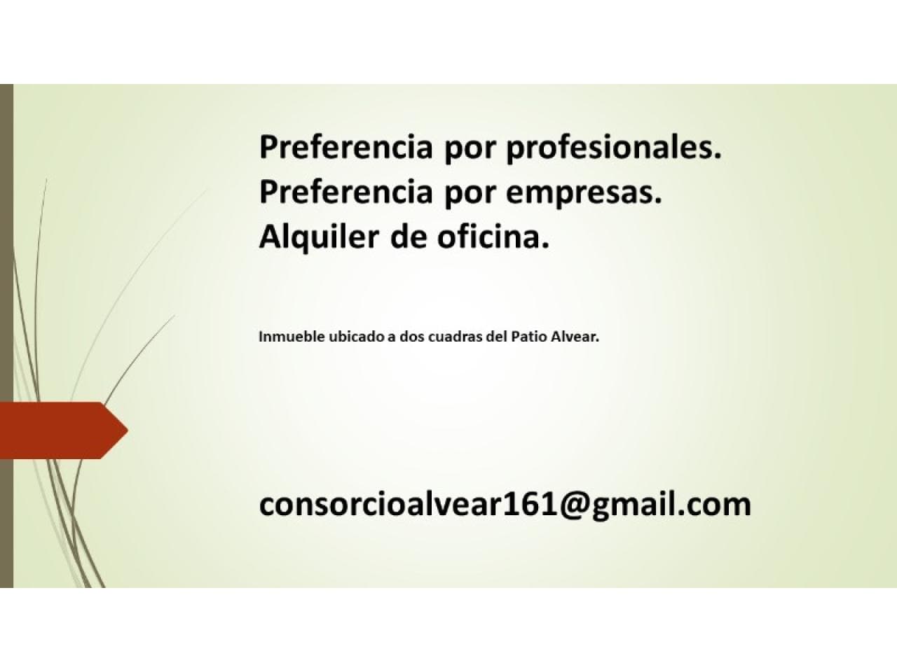 Alquiler De Oficinas. Preferencia Por Profesionales.