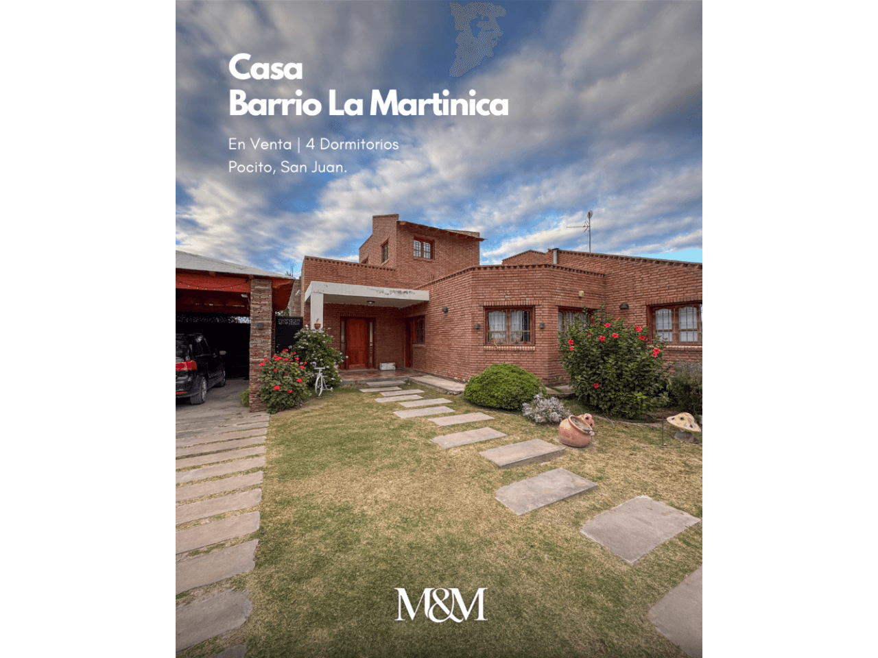 ⚫️ Venta Casa 4 Dormitorios | Barrio La Martinica | Pocito