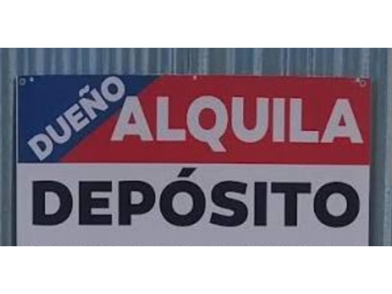 Alquiler Galpon En Excelente Zona. No Se Cobra Impuestos Ni Servicios