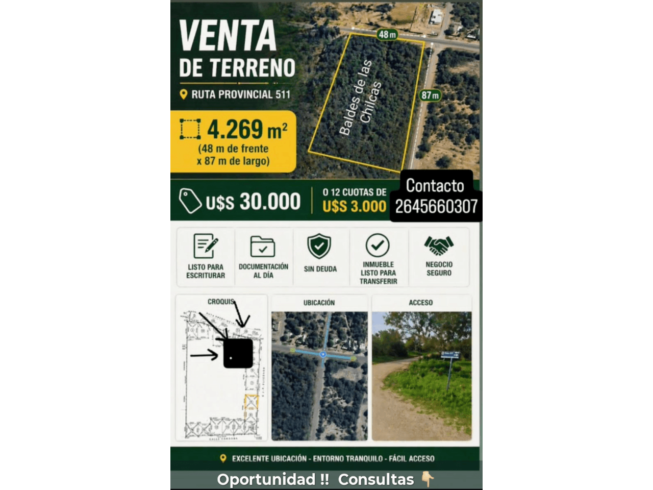 4269 M2 Para Cumplir Tu Sueño En Valle Fértil.