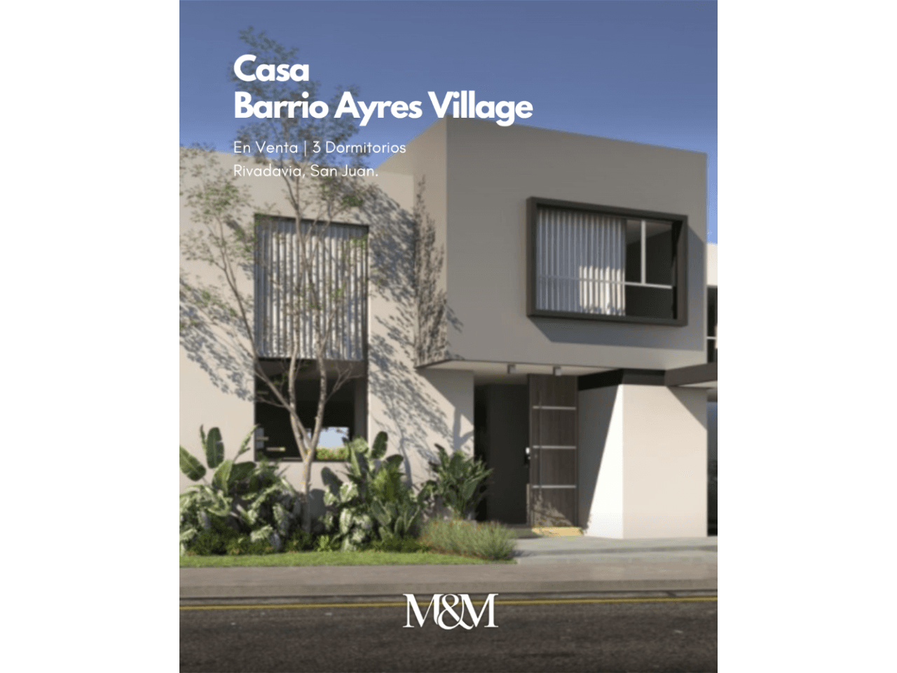 ⚫️ Venta Casa En Pozo 3 Dormitorios | Barrio Ayres Village  | Rivadavia