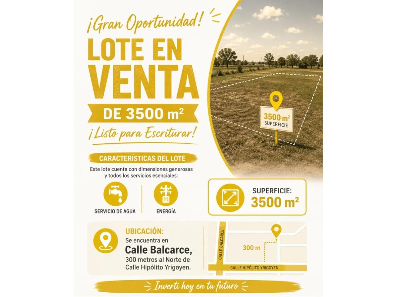 Lote En Venta Santa Lucia