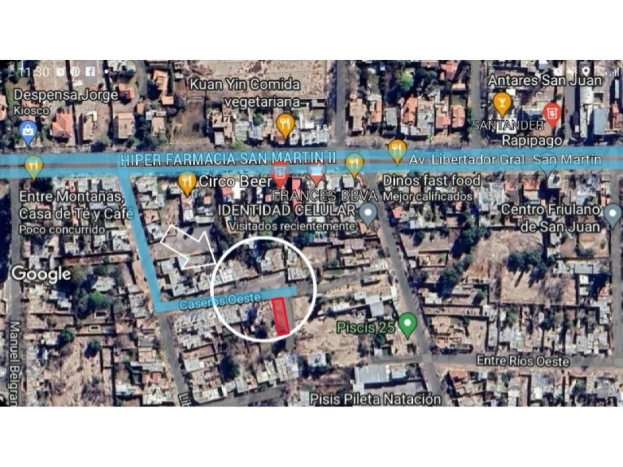 Lote - Propietario - Vende - 400 M2 - Centro De Rivadavia