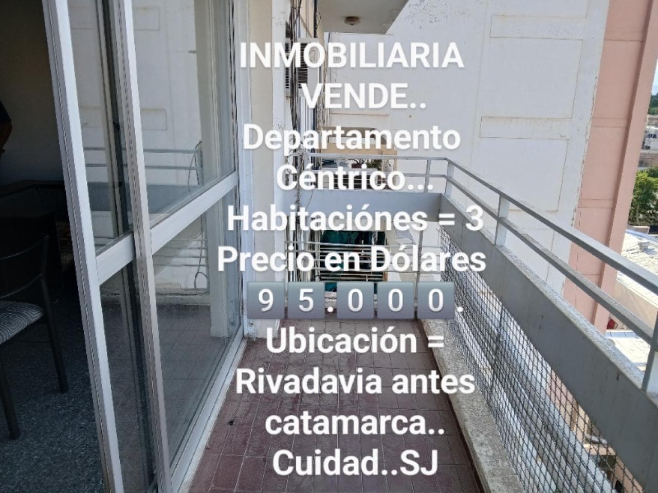 Venta. Departamento 3 Habitaciónes. Capital