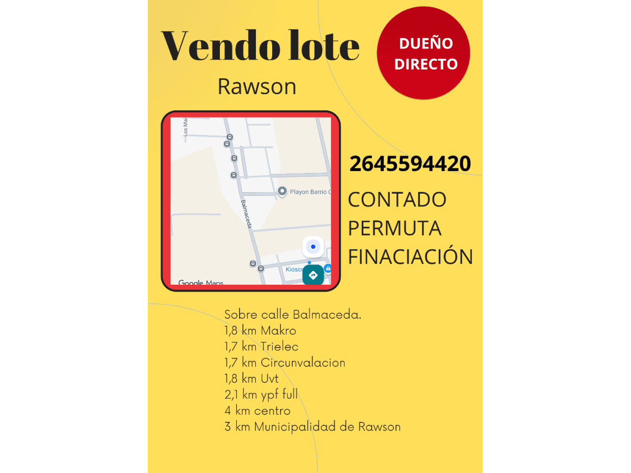 Vendo Lote