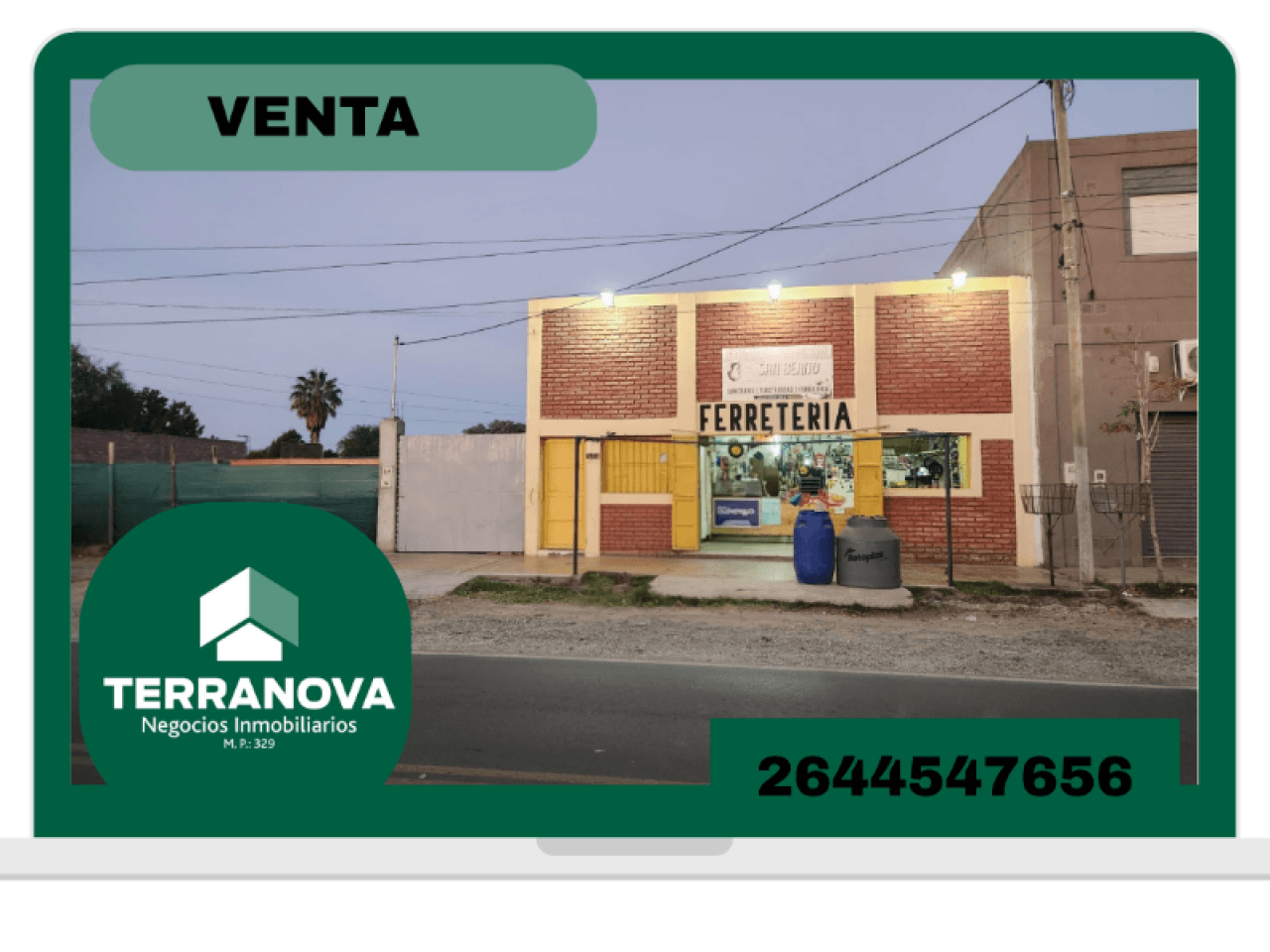 Venta Galpon De 270 M2 Sobrecalle Hipólito Yrigoyen Capital
