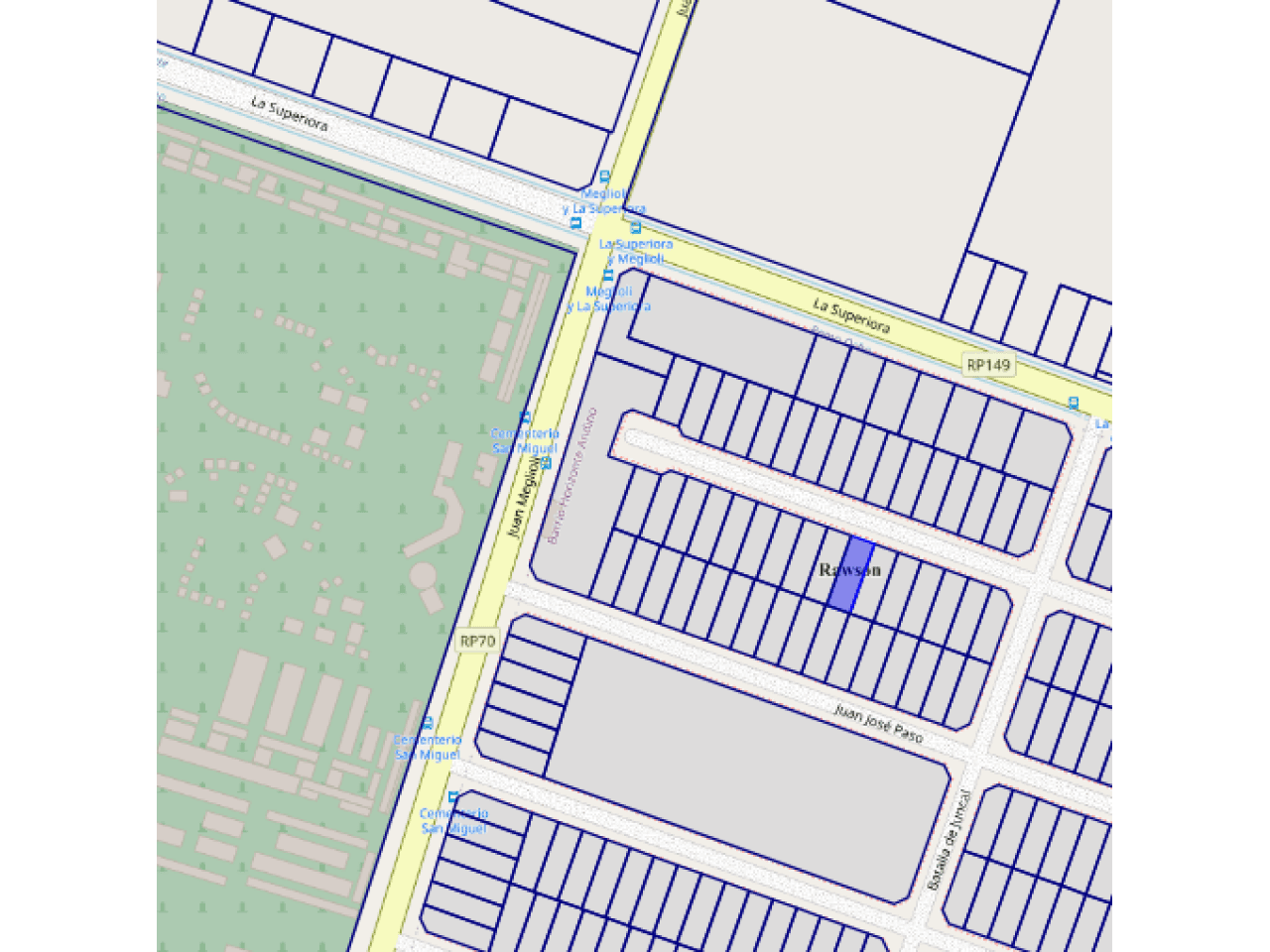 Venta Lote B° Horizonte Andino. Rawson