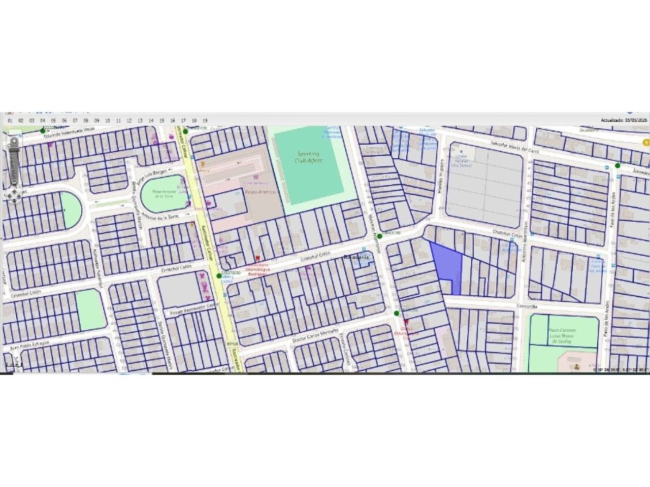 Venta. Terreno 1721m2 A 200 Metros De Avenida Ignacio De La Rosa Y Calivar. Proximo Al Parque De Rivadavia