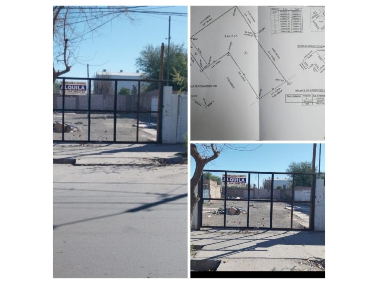 Venta. Enorme Lote Frente Plaza Departamental Caucete