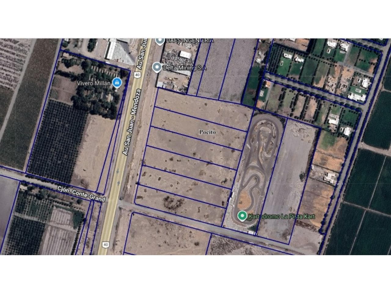 🔵 Venta - Cinco Lotes De 1ha. - Ruta 40 Entre Calle 9 Y 10 - Ref. 3515🔵