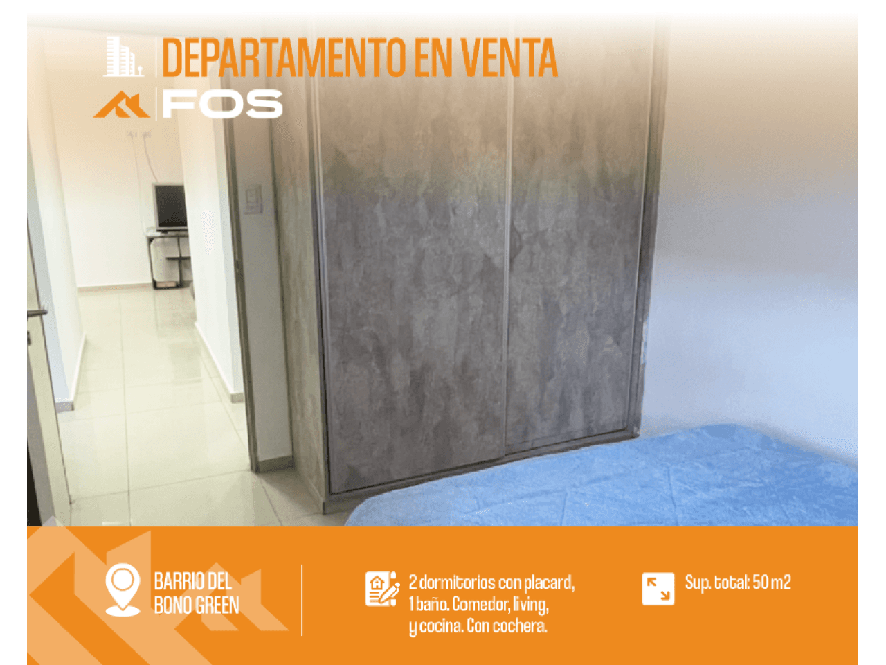 Departamento 2 Dormitorios Barrio Del Bono Green Con Financiación - Venta - Rivadavia