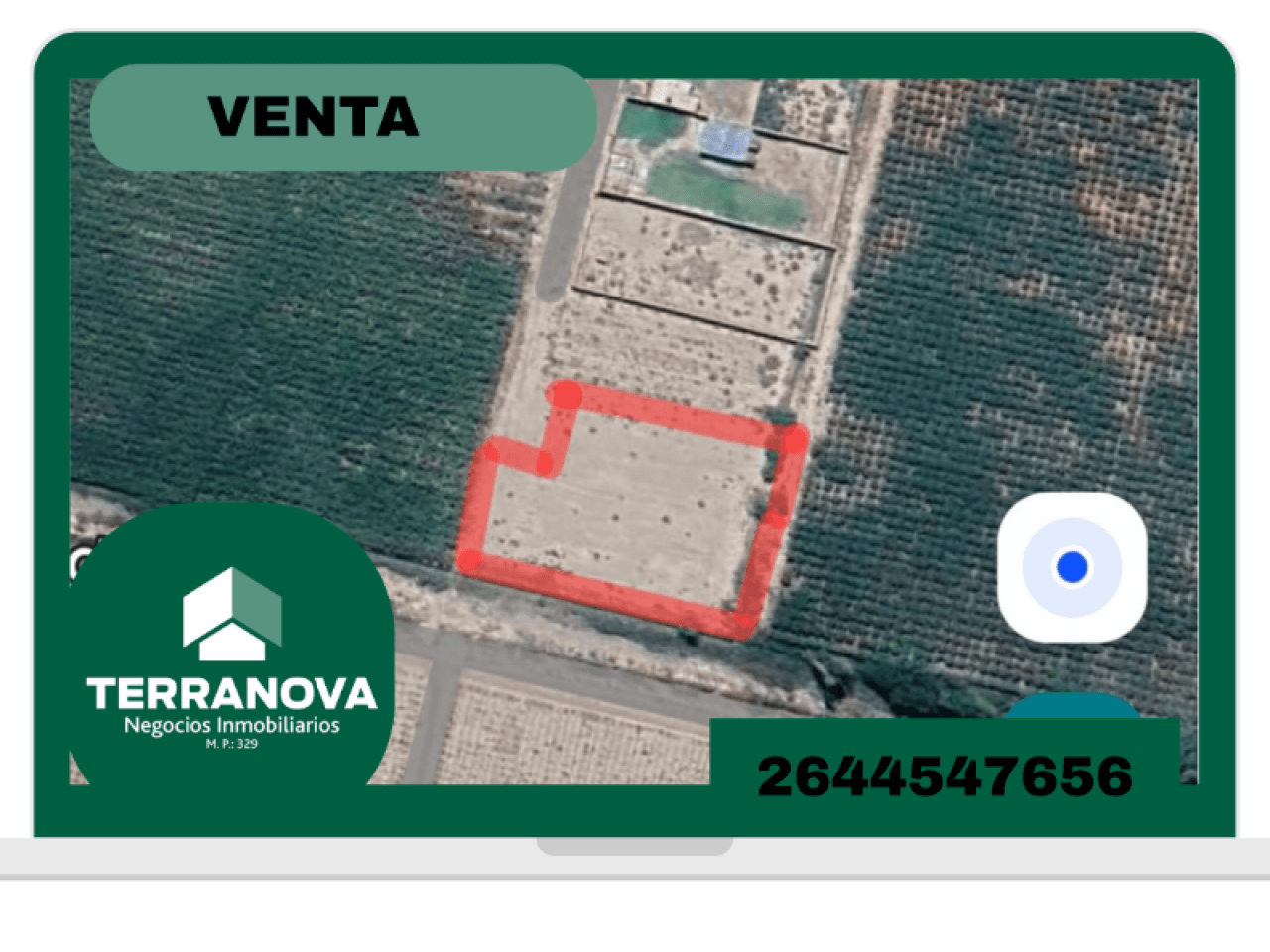 Venta Gran Terreno Sobre Calle Balcarce. Santa Lucia