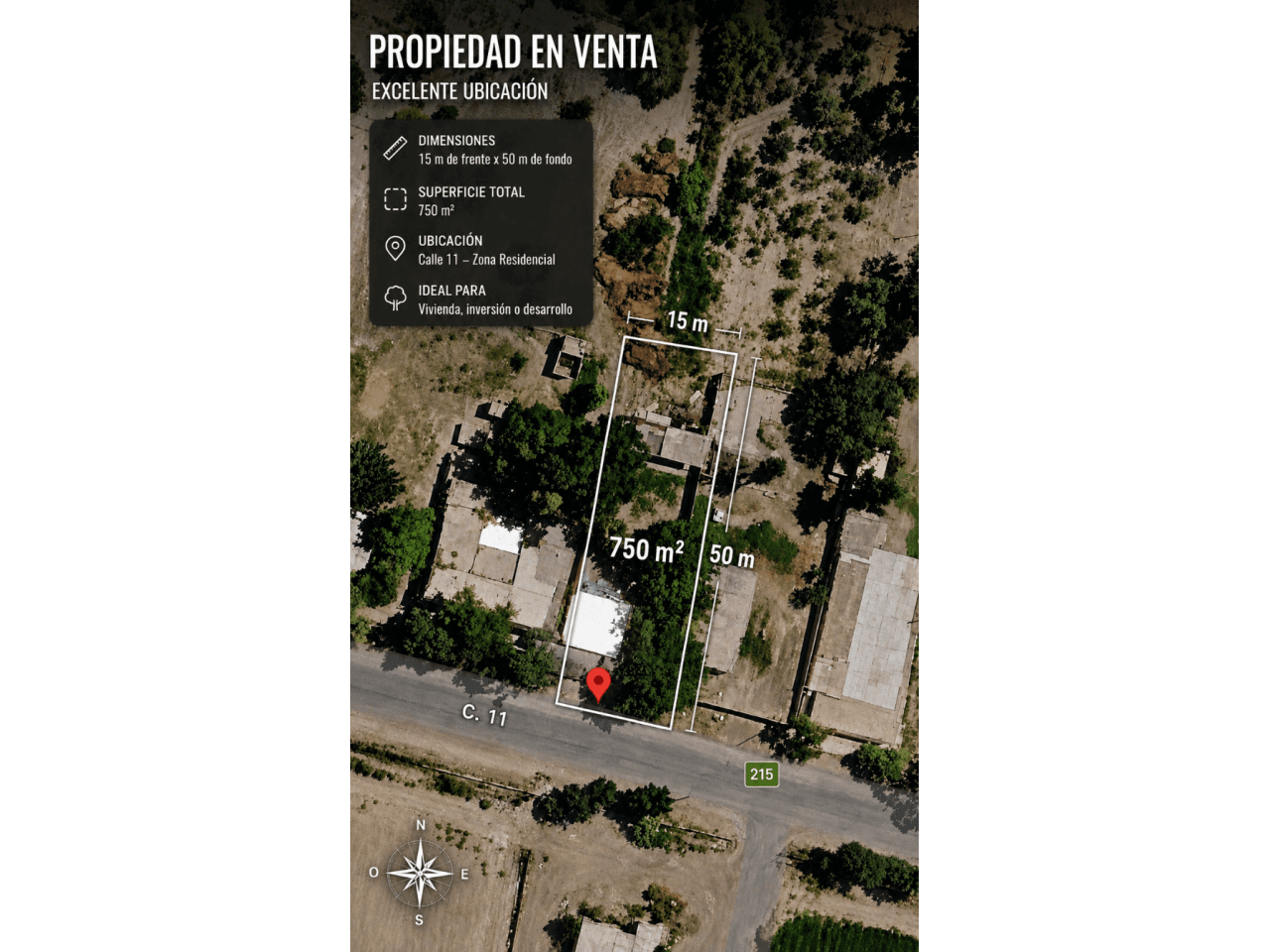 🏡 Propiedad En Venta  750 M² Excelente Ubicación