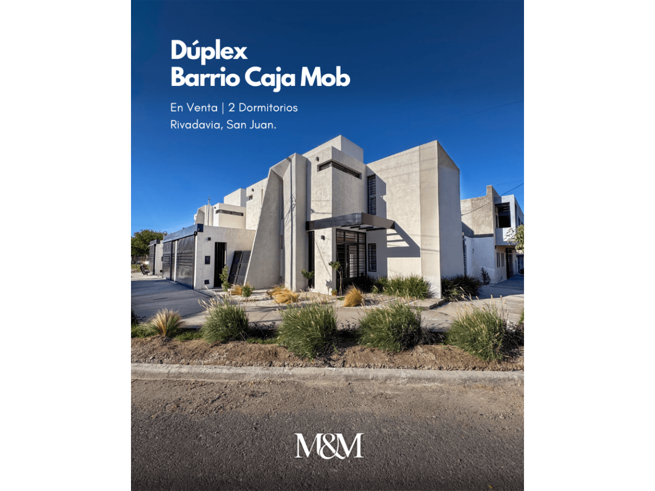 ⚫️ Apto Crédito | Venta Duplex  2 Dormitorios | Barrio Caja Mob | Rivadavia | San Juan.